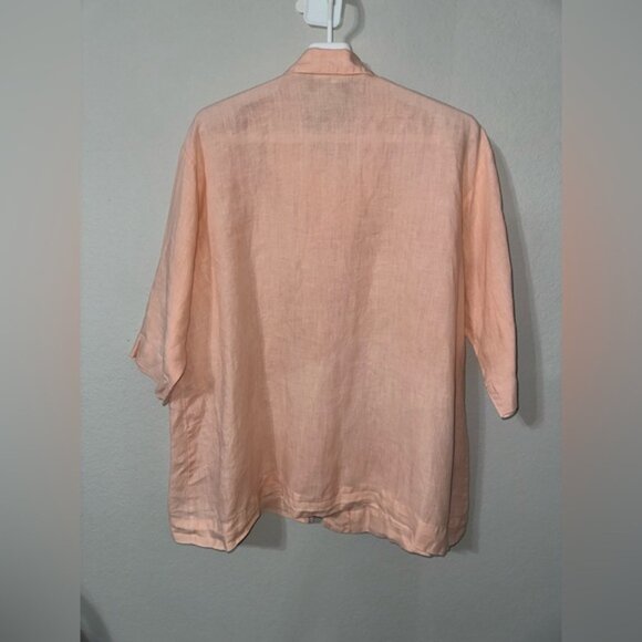 Bryn Walker Linen Tunic Swing Top Relaxed Lagenlook‎ Size Large Med - Picture 2 of 9